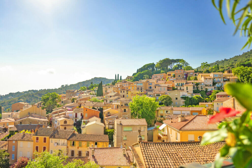 Bormes-les-mimosas vue